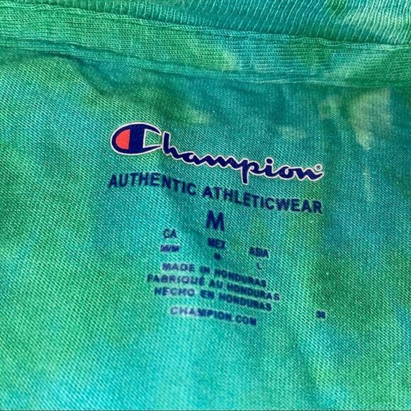 Champion custom reverse tie dye T-shirt - Picture 6 of 6